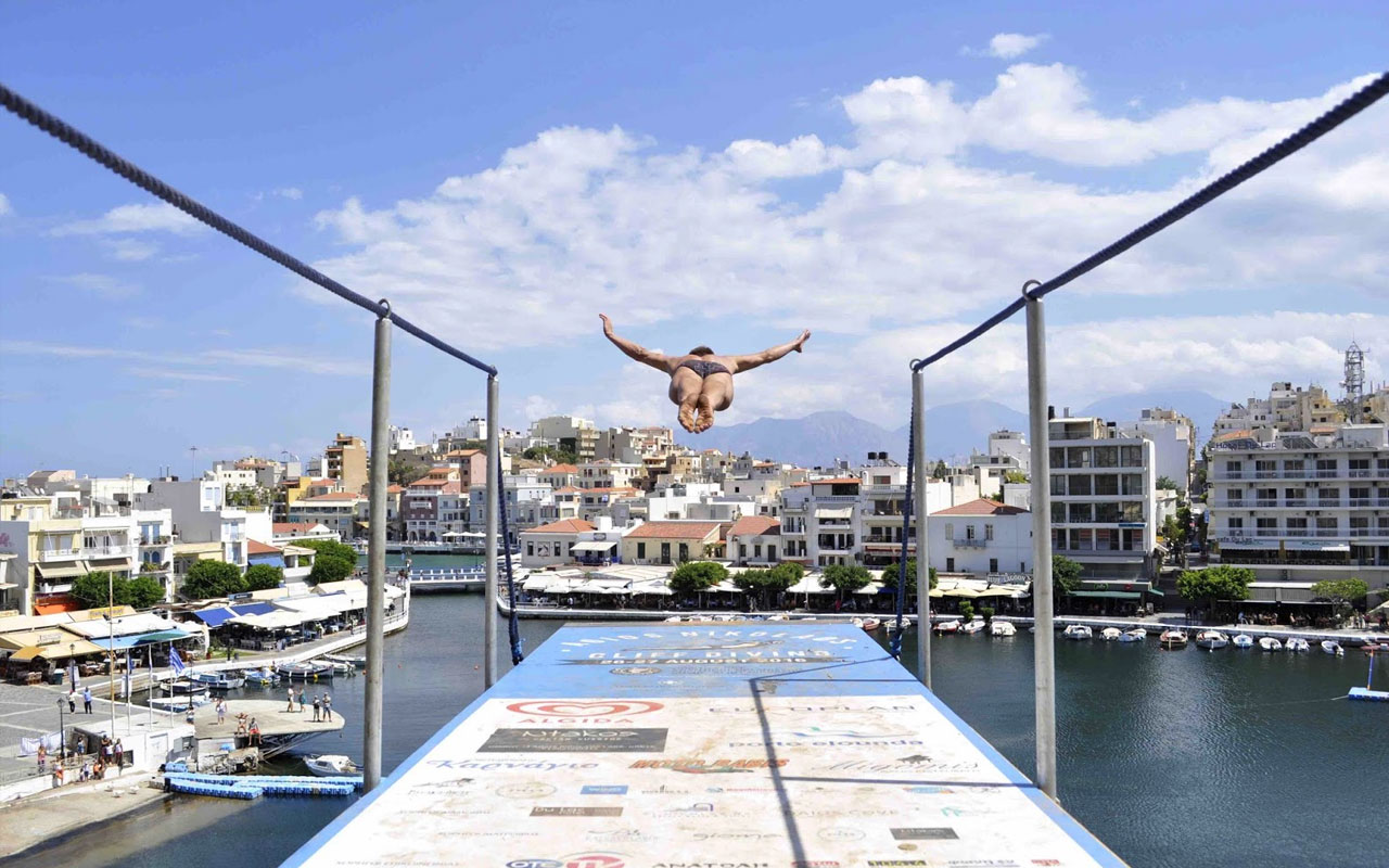 Agios Nikolaos Cliff Diving