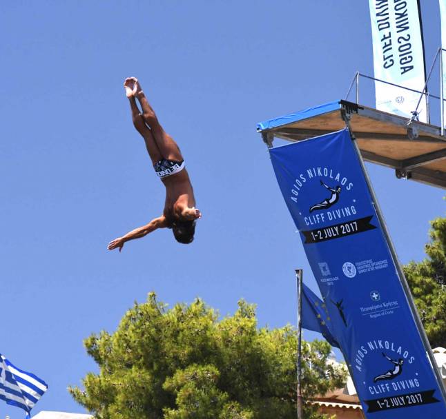 Agios Nikolaos Cliff Diving